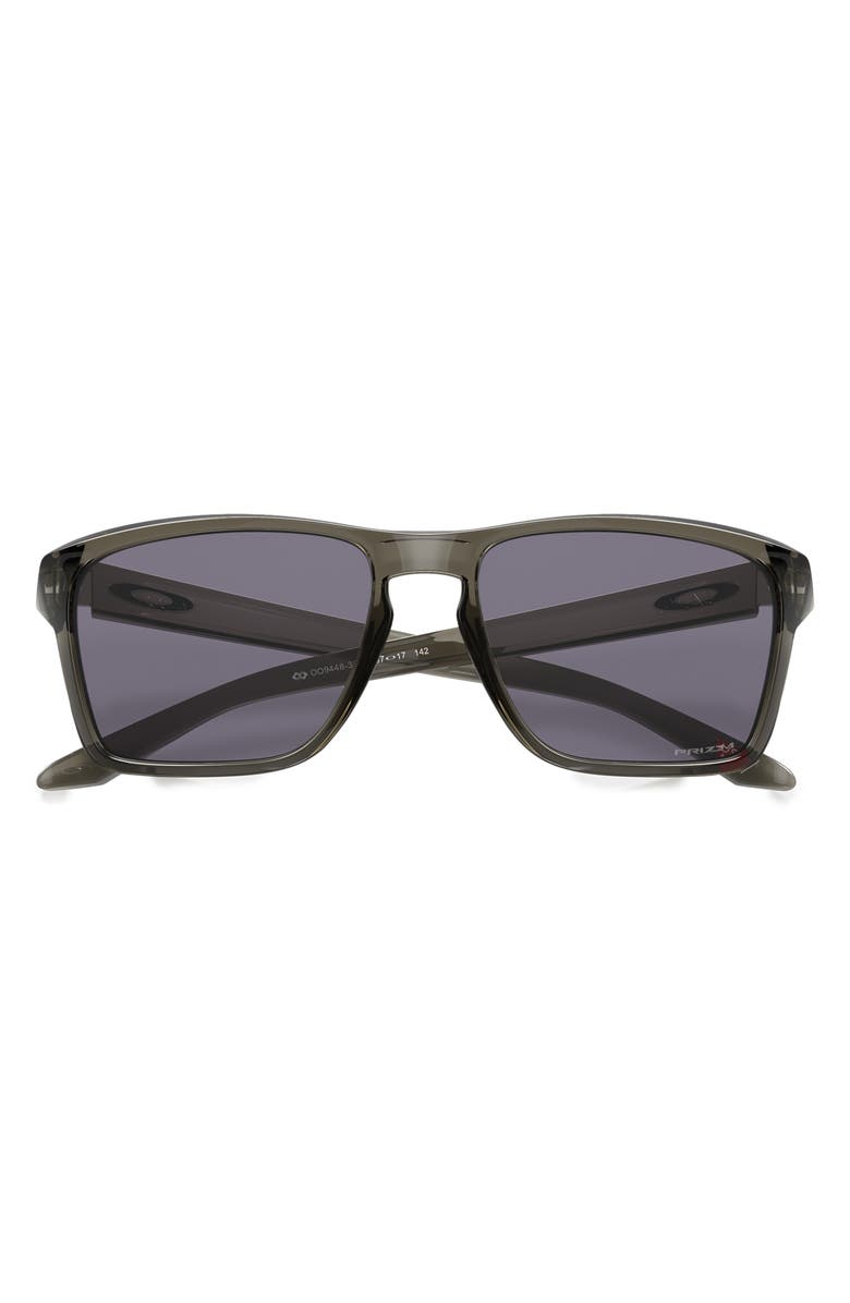 Oakley Sylas 57mm Prizm<sup>™</sup> Rectangular Sunglasses, Alternate, color, Grey Smoke