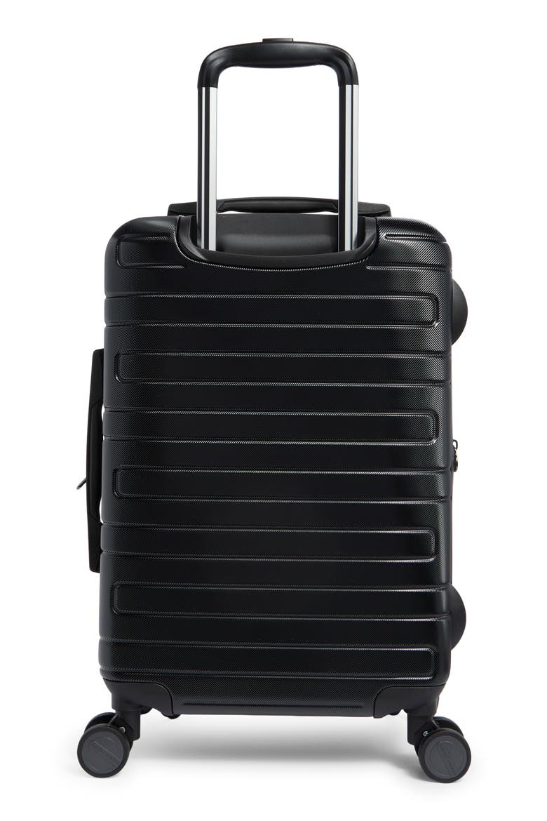 Prince 21-Inch Hardside Carry On Suitcase, Alternate, color, BLACK