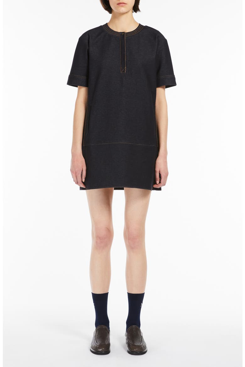Sebino Shift Dress, Main, color, NAVY
