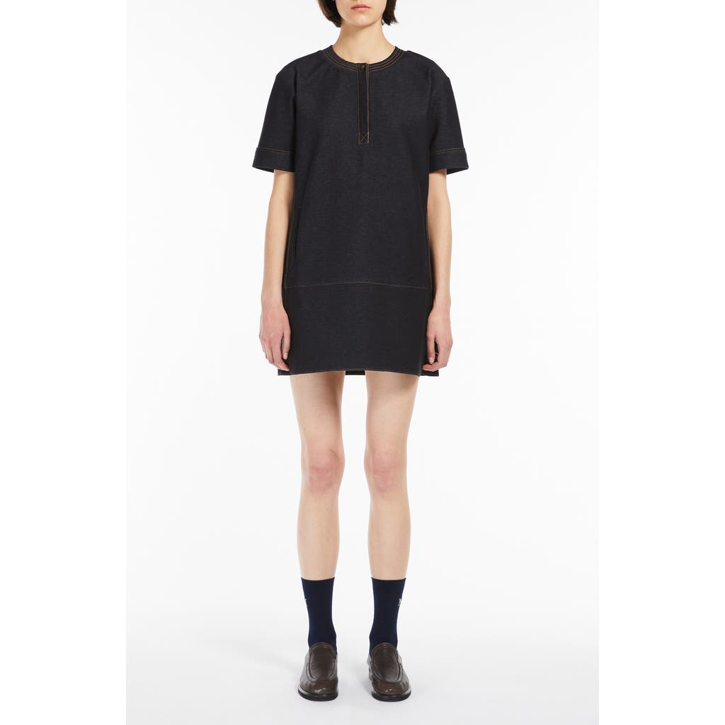 Mm Sebino Shift Dress In Navy