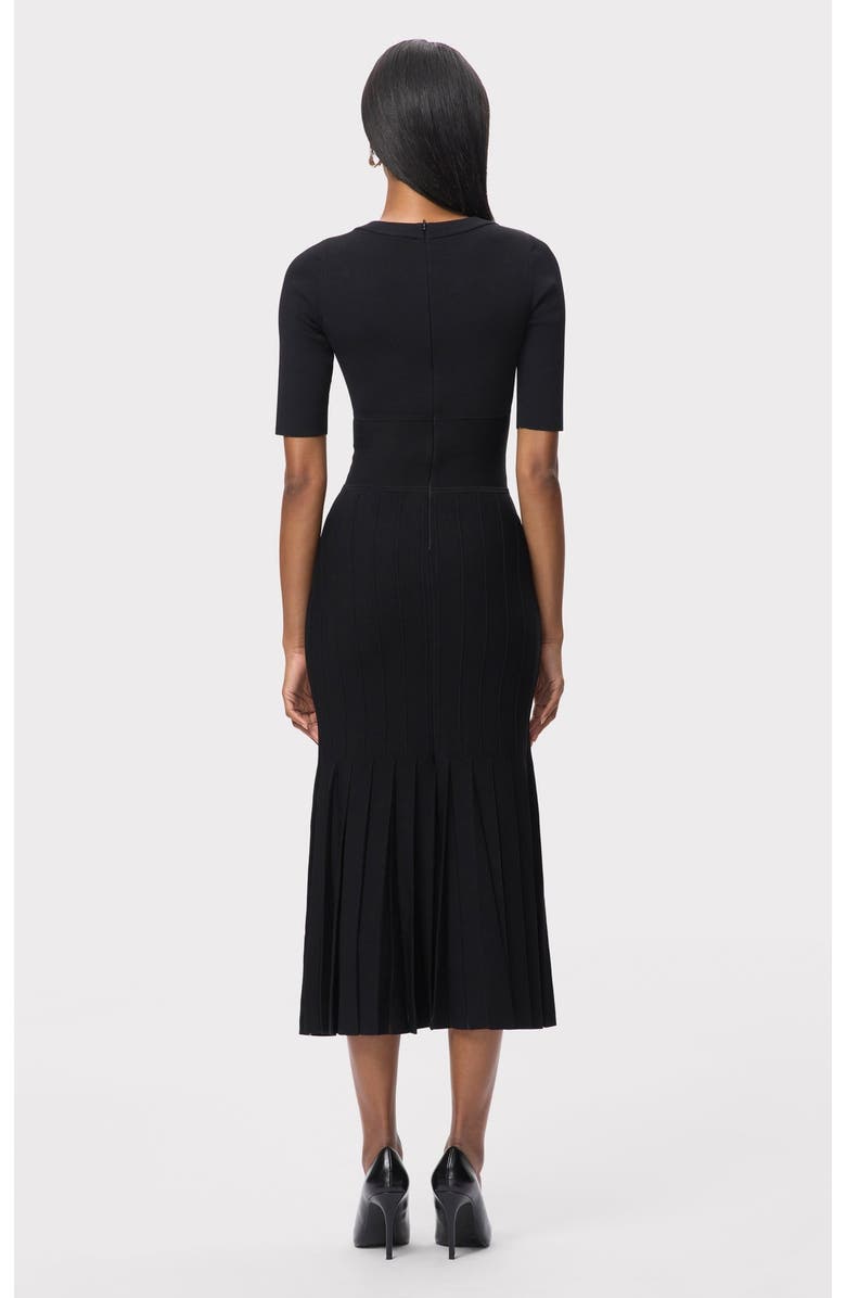 Herve Leger The Demi Dress, Alternate, color, Black