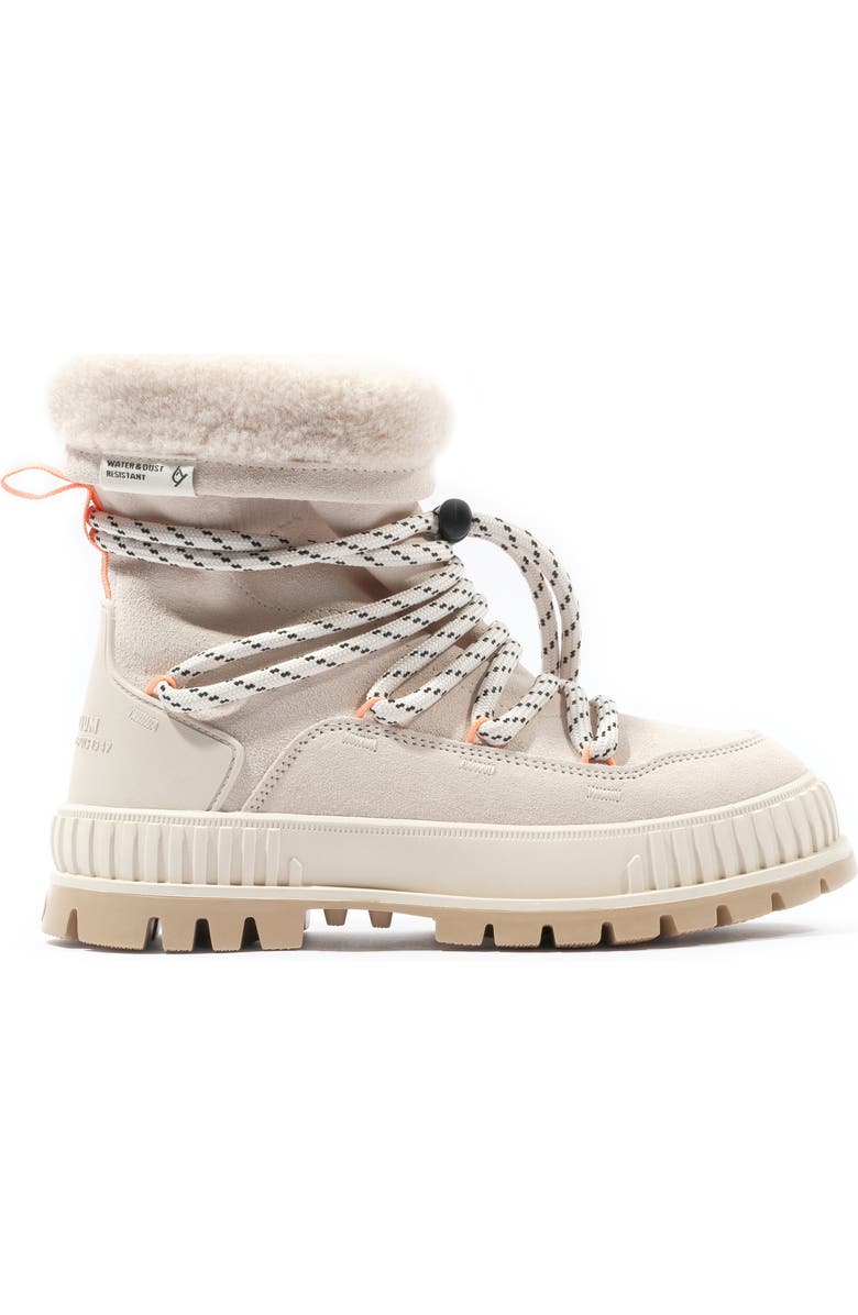 Palladium Pallashock Hiver Bootie, Alternate, color, Almond Milk