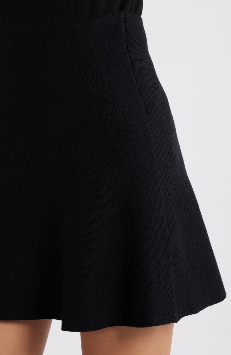 MANGO Flared Knit Skirt, Alternate, color,