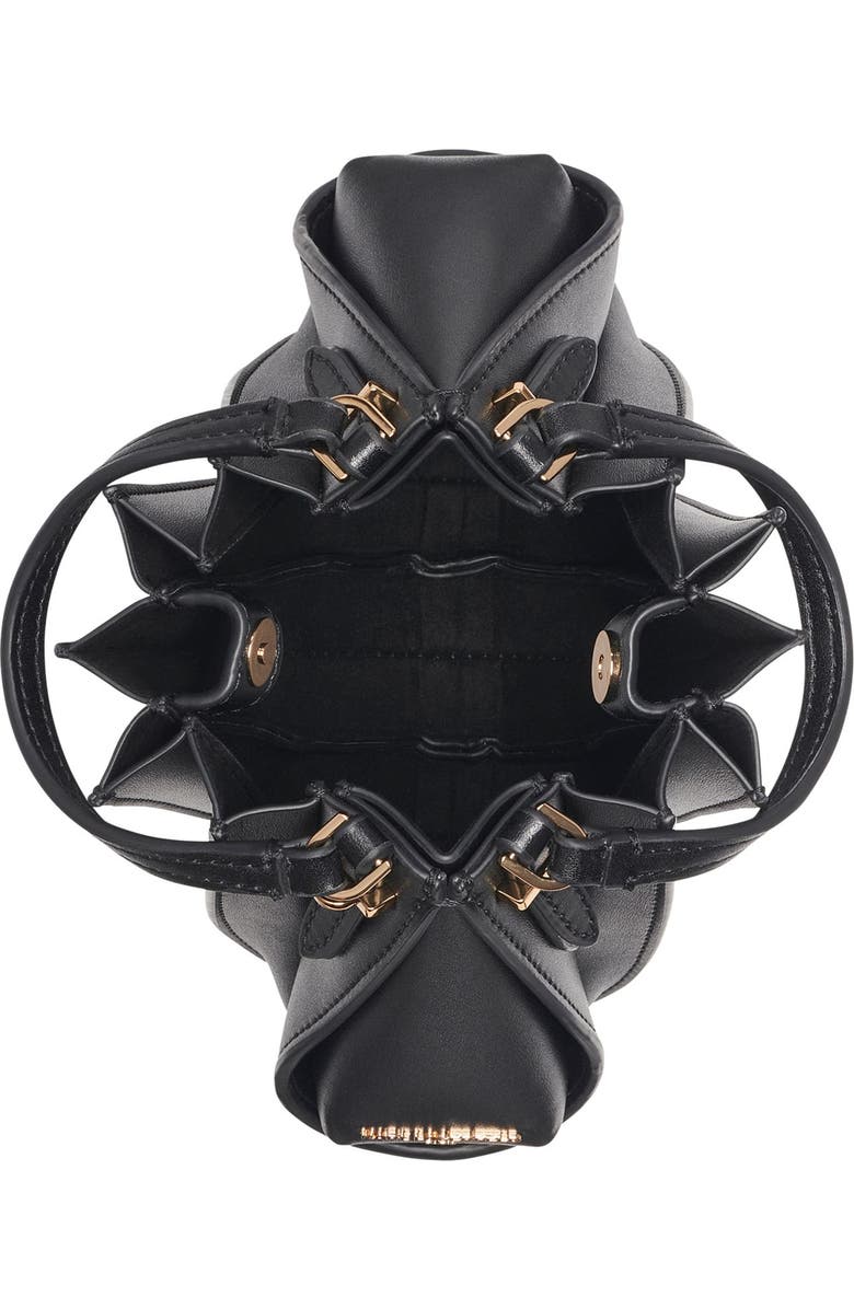 KARL LAGERFELD PARIS Ikon Clutch, Alternate, color, Black/Gold