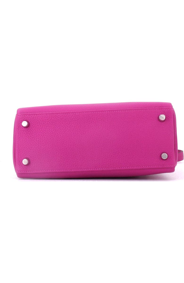 Pre-Owned Hermes Kelly Handbag Pink Togo with Palladium Hardware 25, Alternate, color, Rose Pourpre