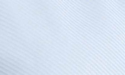 Foxcroft Margie Three-quarter Sleeve Cotton Button-up Shirt In Soft Blue