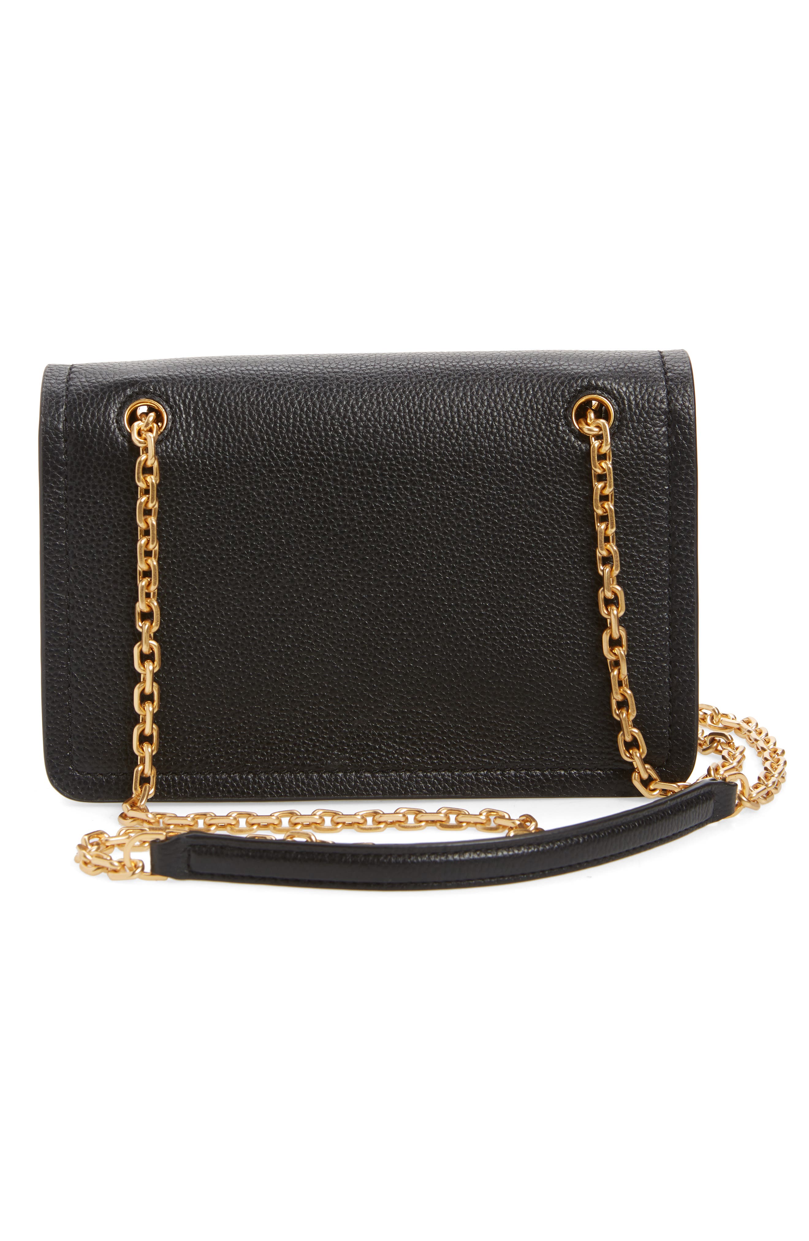 Tory Burch Carson Convertible Leather Crossbody Bag, Alternate, color, 