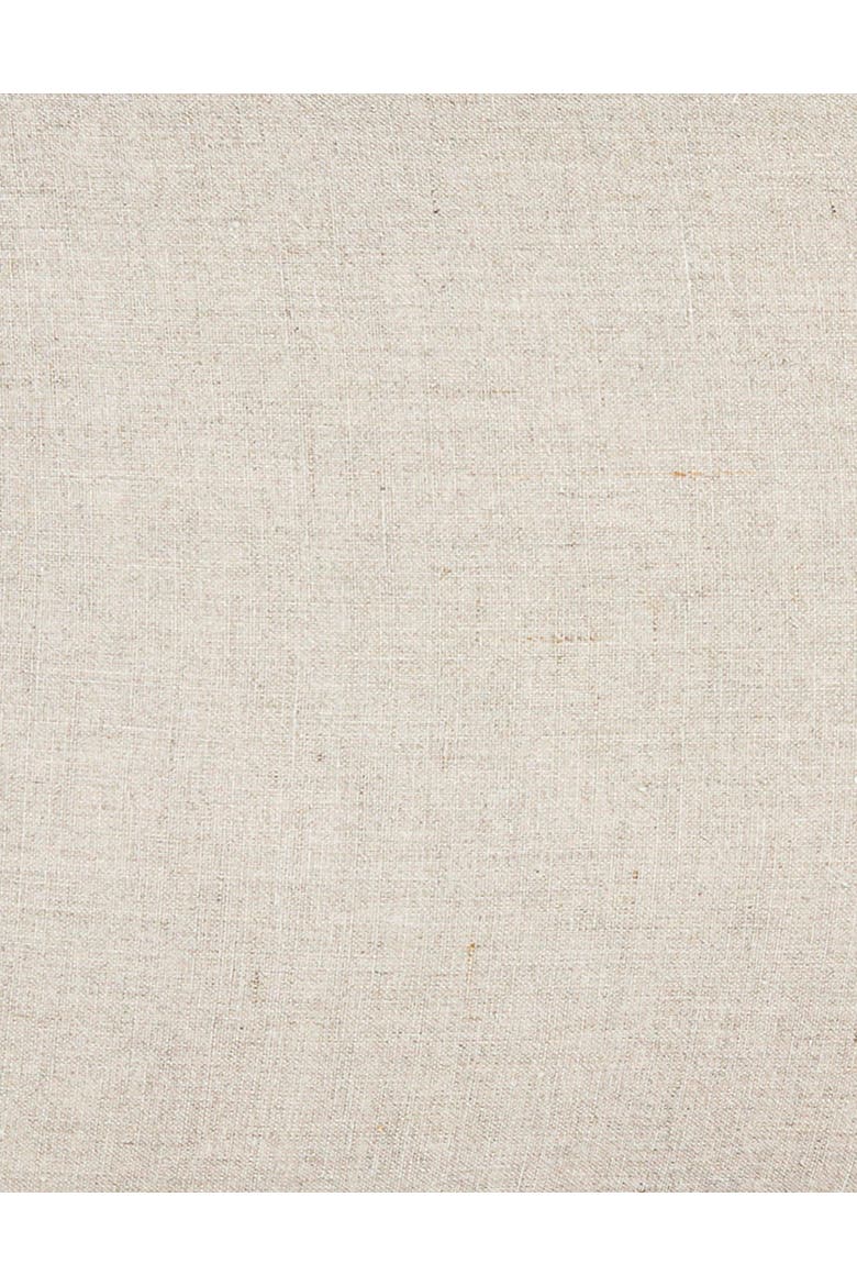 Natural Beige Fringe Dutch Euro Linen Pillow Cover Only, Alternate, color, Beige