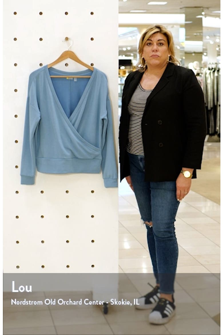 Women's Peaceful Wrap Pullover video