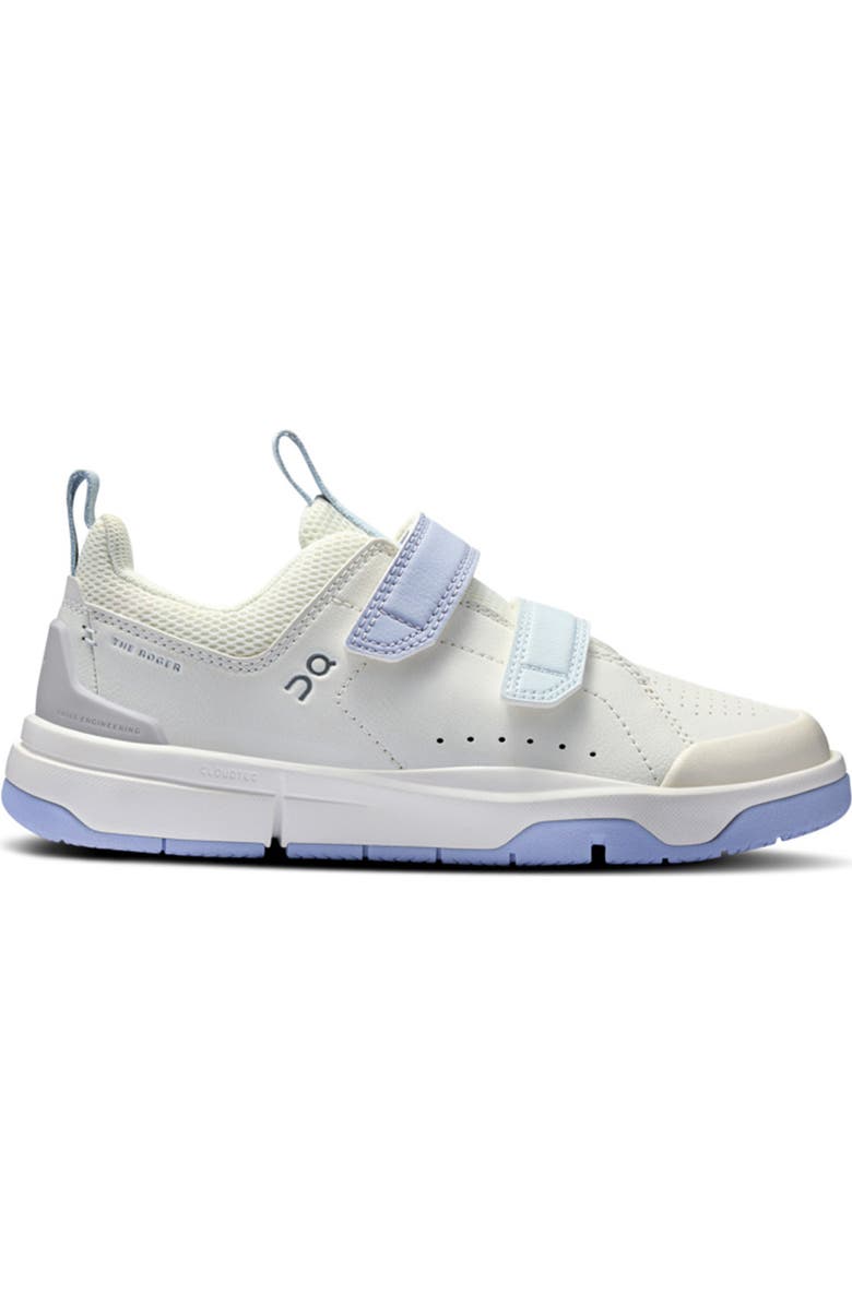 On Kids' The ROGER Sneaker, Alternate, color, Ivory/ Nimbus