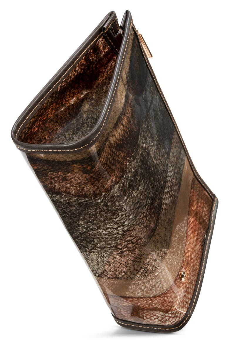 Medium Zip Cosmetic, Alternate, color, COBRA