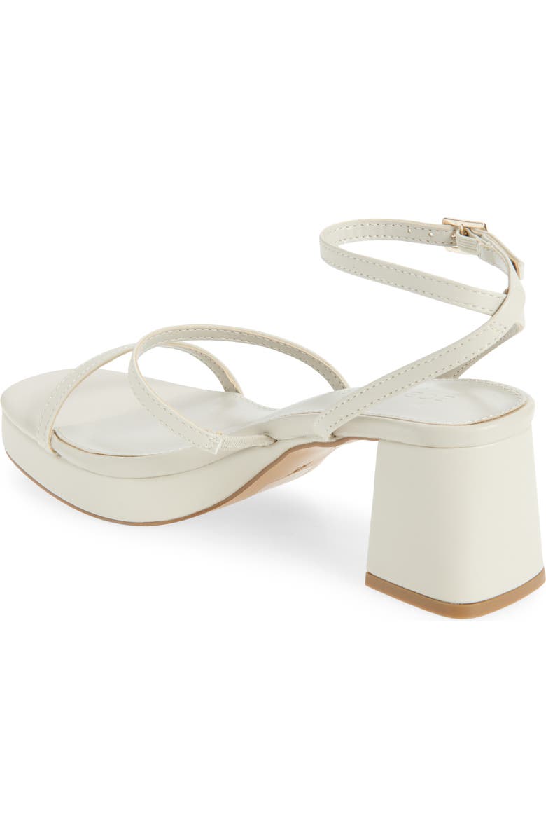 BCBGeneration Lissena Ankle Strap Platform Sandal, Alternate, color, Stone