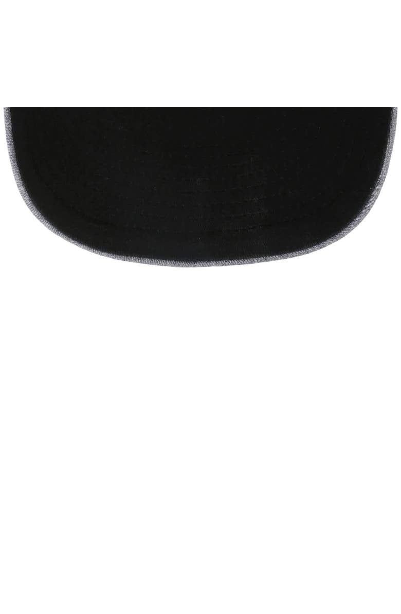 '47 Men's '47 Heather Charcoal Baltimore Ravens Carbon Rope Trucker Adjustable Hat, Alternate, color, 