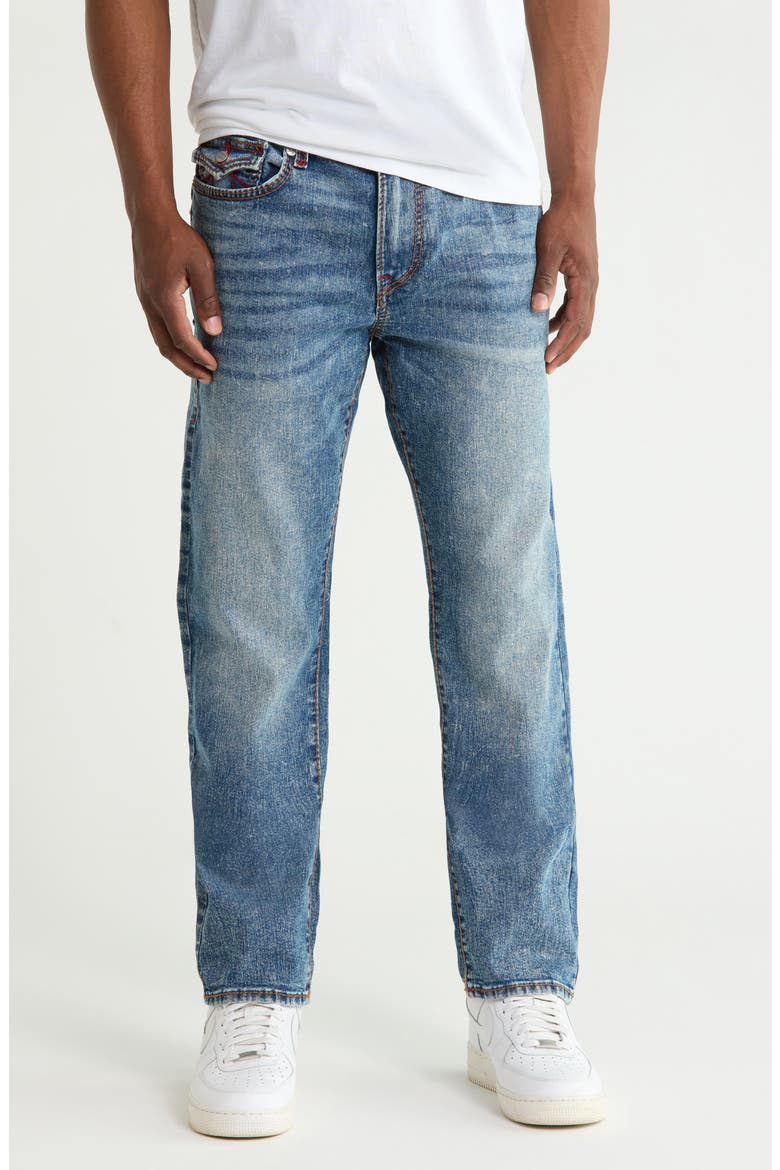 Geno Big T Flap Pocket Slim Fit Jeans, Main, color, LIGHT CELESTINE
