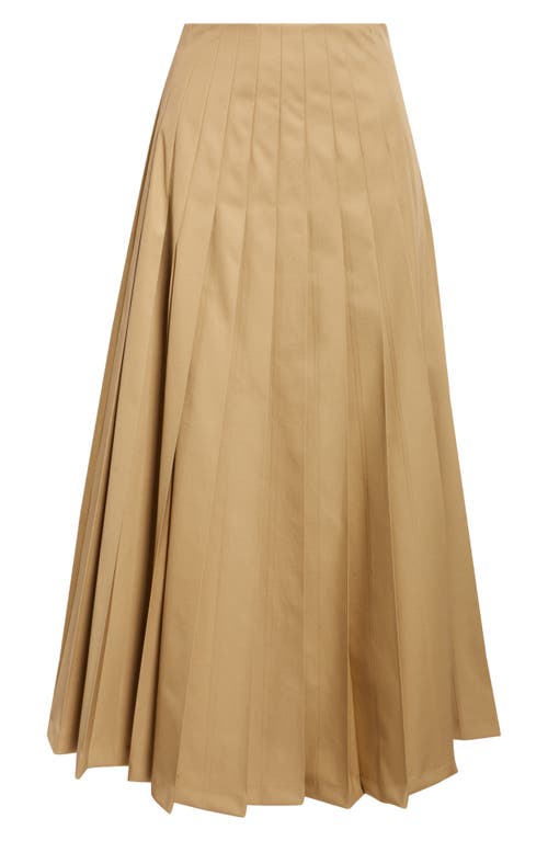 UNDERCOVER UNDERCOVER PLEATED MAXI SKIRT