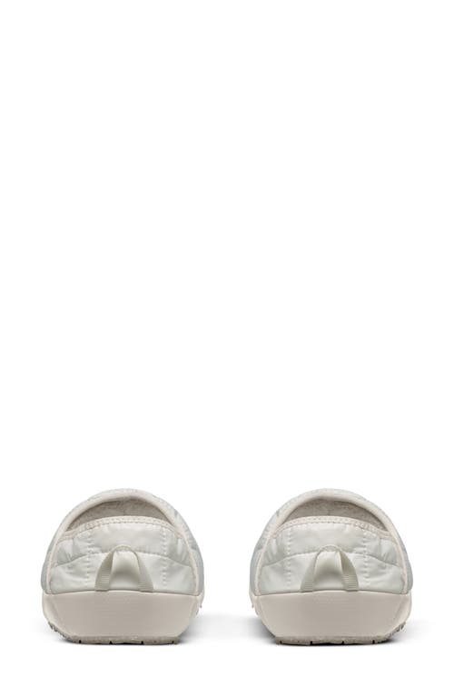The North Face White Thermoball Traction V Loafers In Neutral