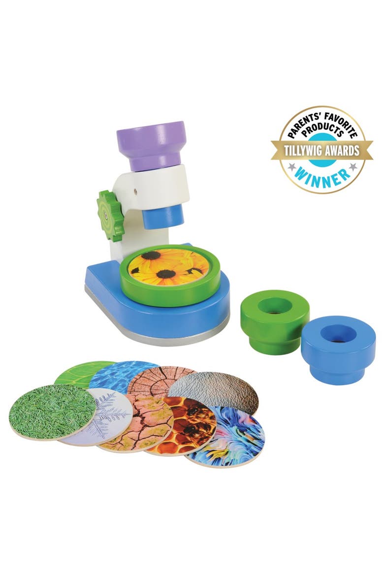 Nature View Microscope, Alternate, color, Multicolor