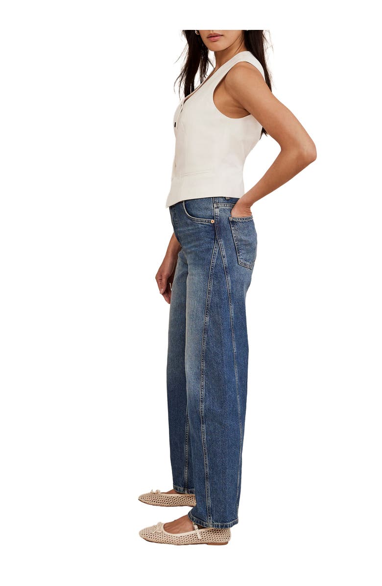 MINT VELVET Barrel Leg Jeans, Alternate, color, Blue