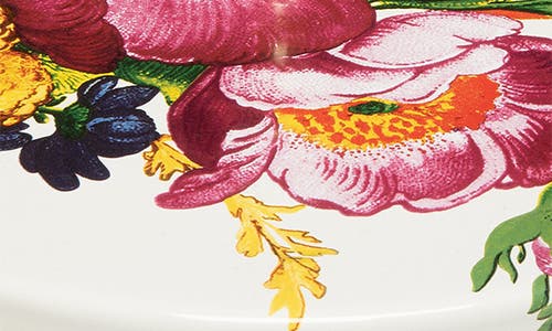 Mackenzie-childs Mackenzie Childs Flower Market Enameled Steel Cheese Course