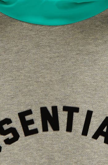 Kids' Graphic Mixed Media Fleece Hoodie