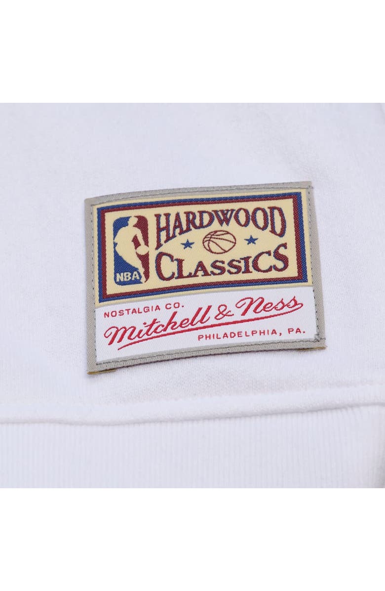 Mitchell 
Ness Women
s Mitchell 
Ness  White New York Knicks Lightweight Block Letter Sweatshirt, Alternate, color, 