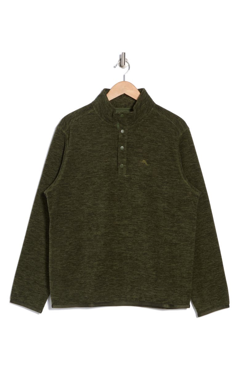 Tommy Bahama Arch Cape Recycled Polyester Pullover, Alternate, color, Forest Night