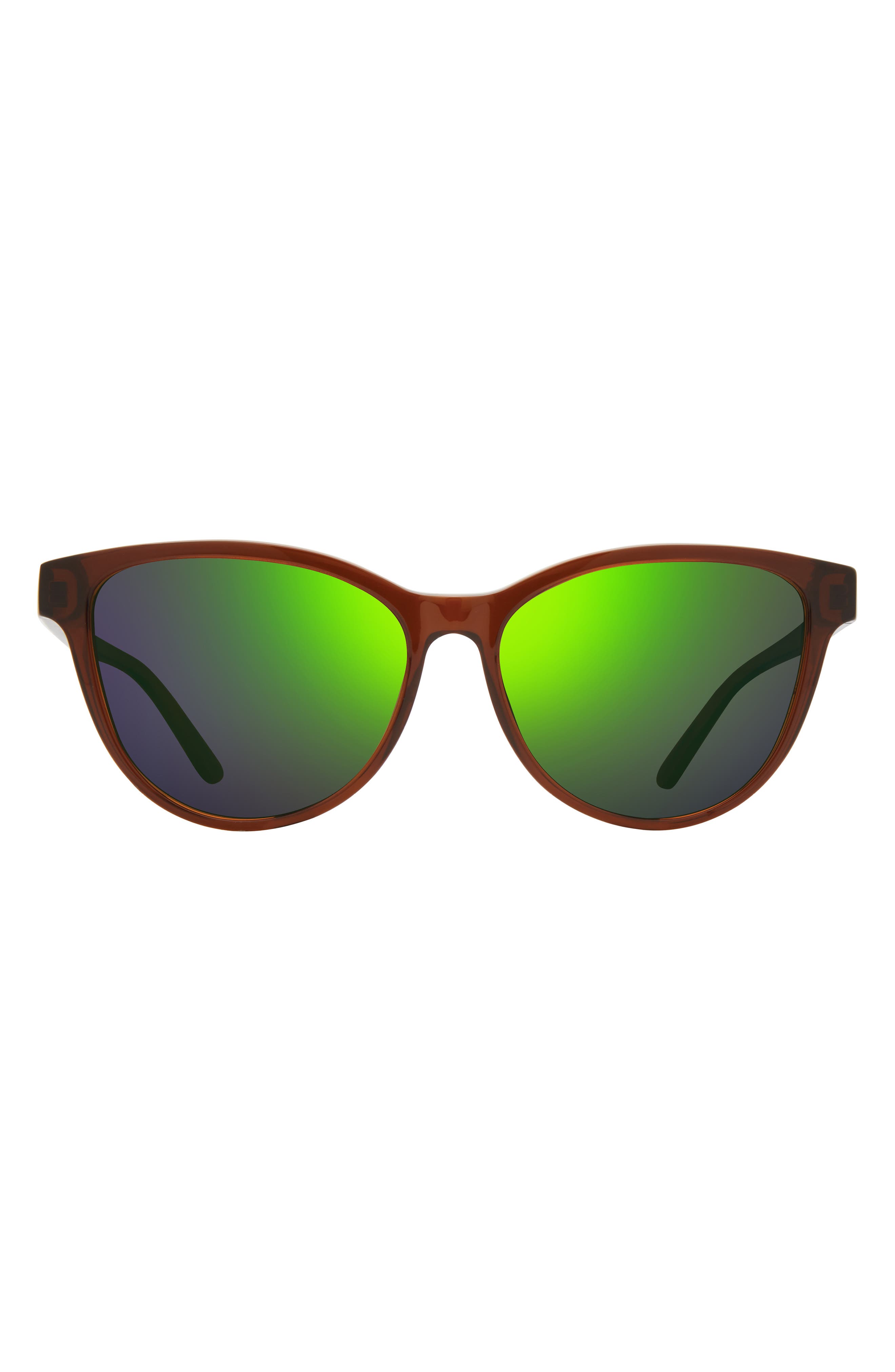 Revo Daphne 56mm Oval Polarized Sunglasses