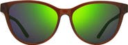 Revo Daphne 56mm Oval Polarized Sunglasses