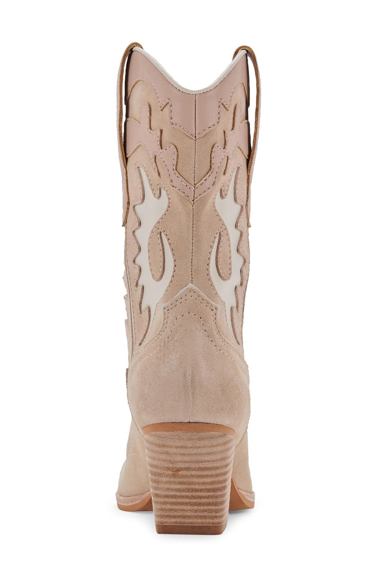 Landen Western Boot, Alternate, color, DUNE SUEDE