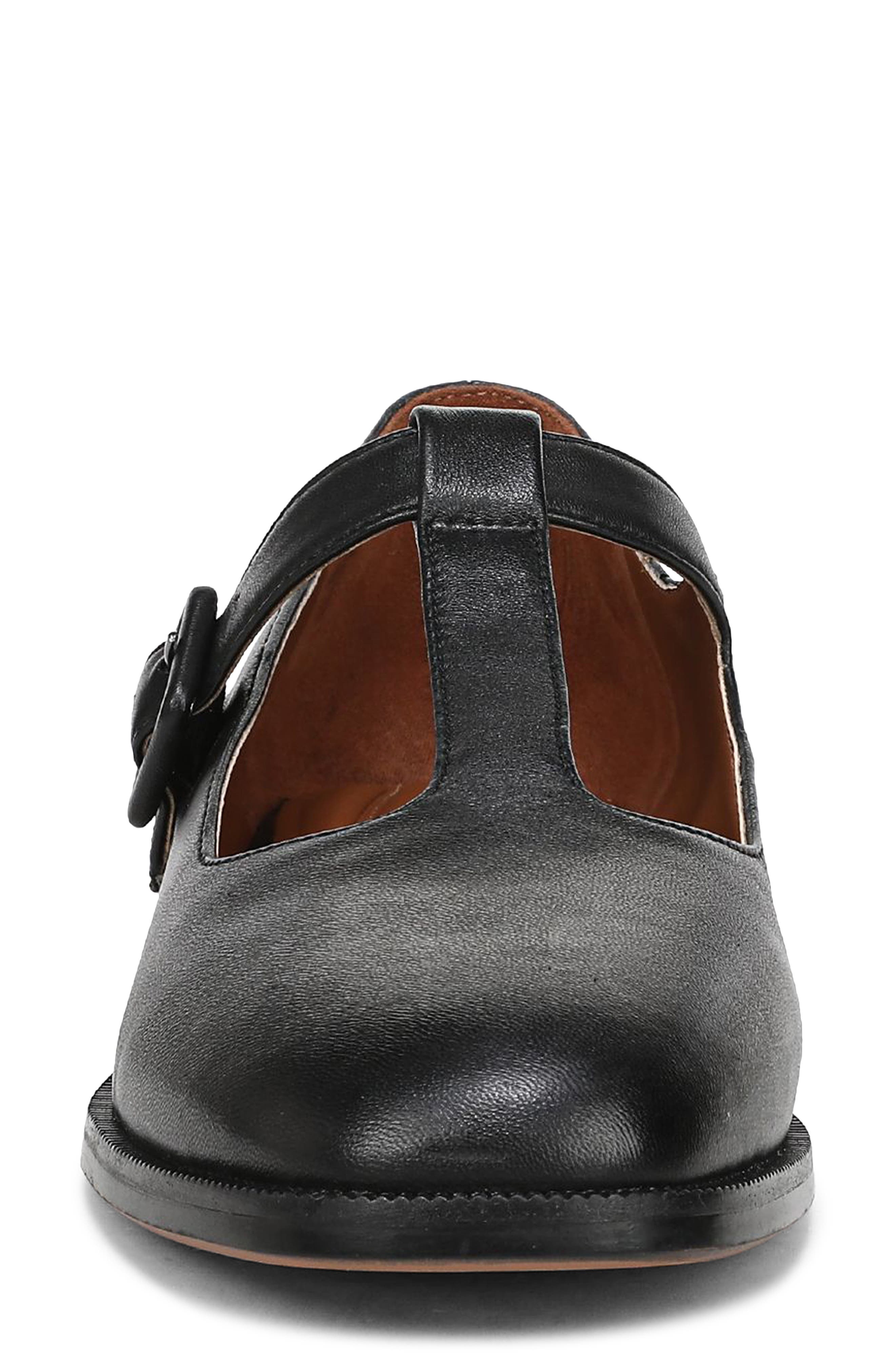 Franco Sarto Kenley T-Strap Flat, Alternate, color, Black