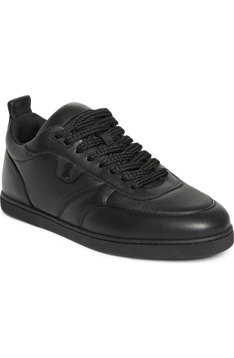 Christian Louboutin SK VI Low Top Sneaker, Main, color, Bk01-Black