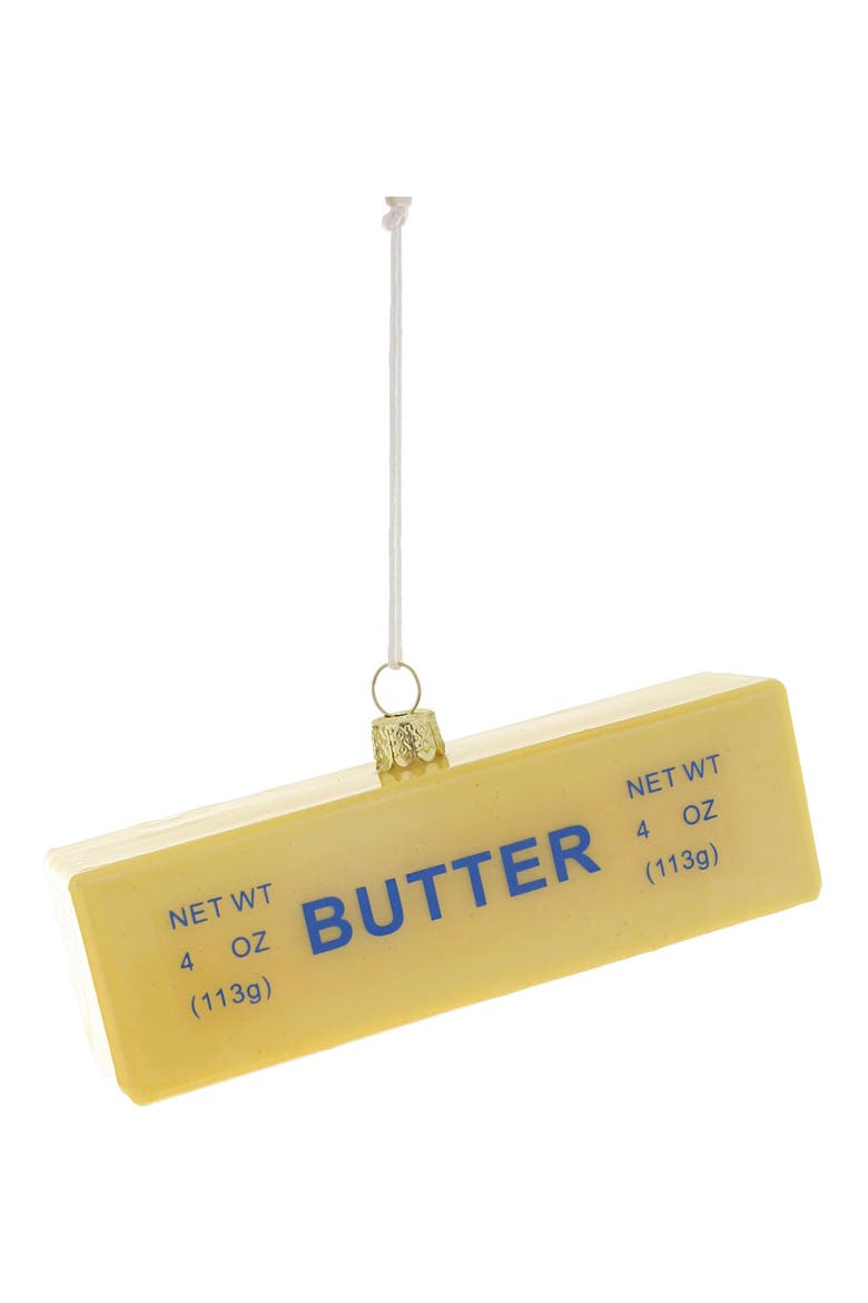 Stick of Butter Ornament, Main, color, YELLOW