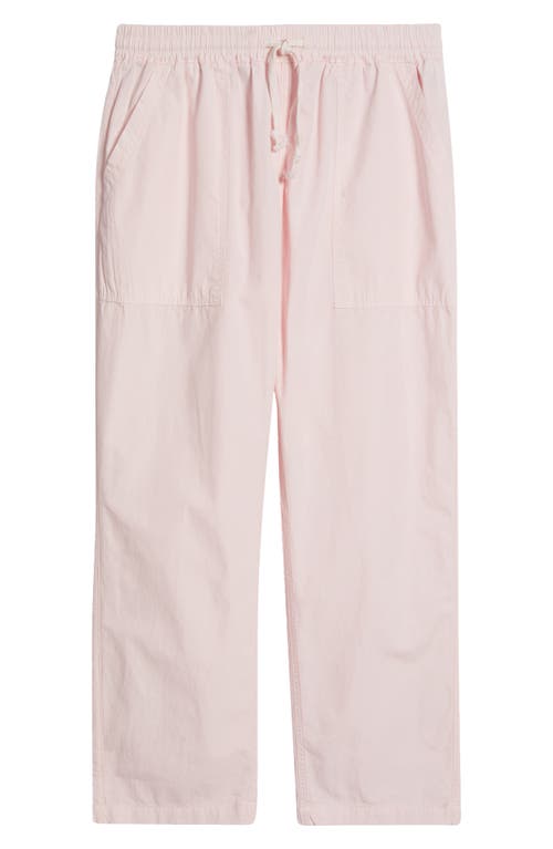 Service Works Organic Cotton Poplin Drawstring Chef Pants In Pink