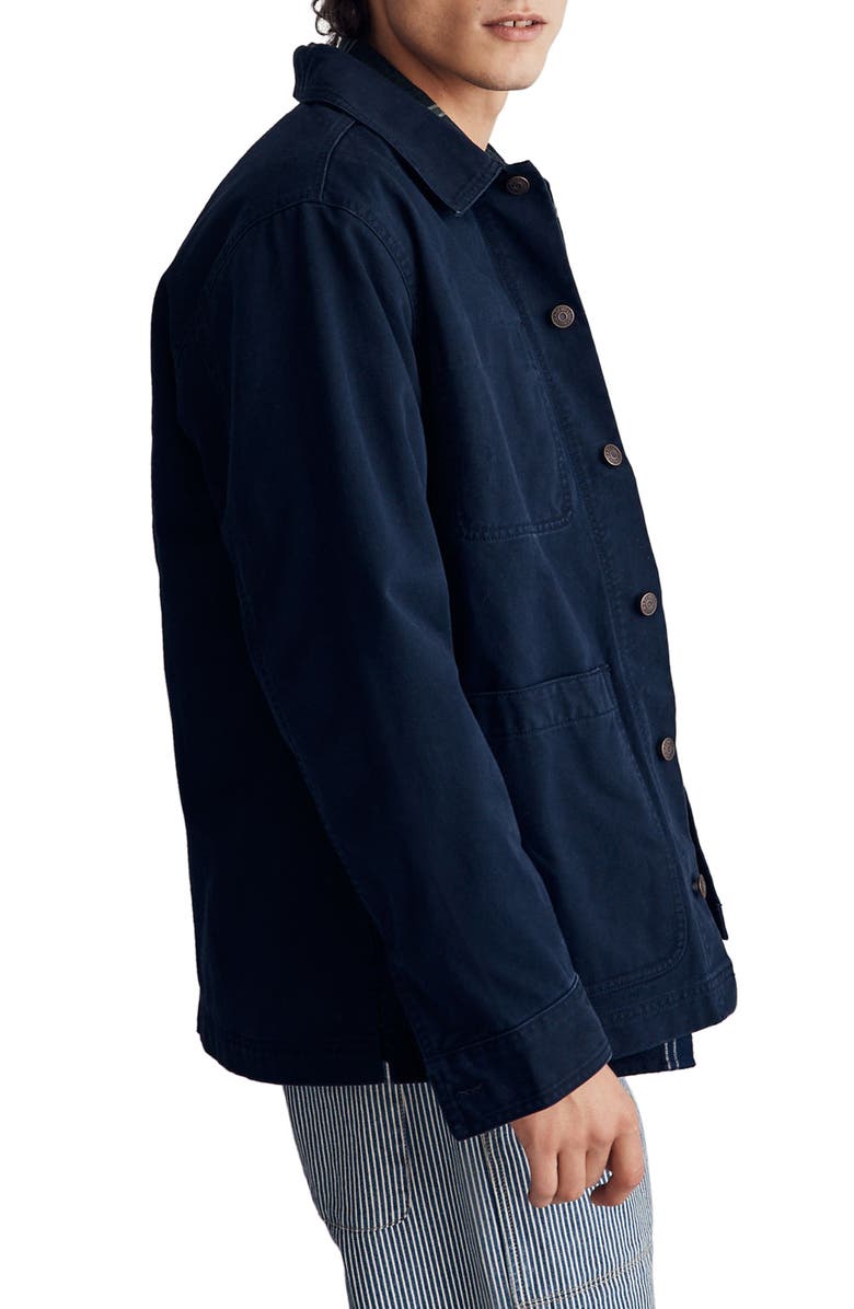 Madewell Garment-Dyed Canvas Chore Jacket, Alternate, color,