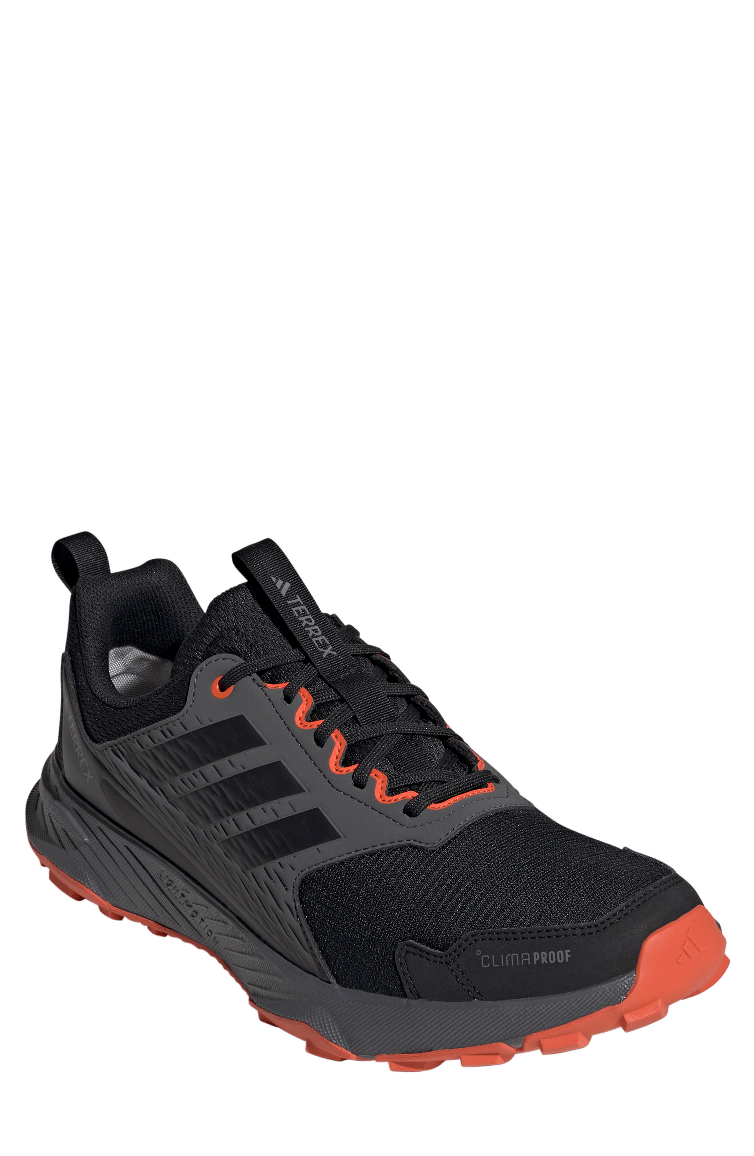 Terrex Tracefinder 2 Hiking Shoe, Main, color, CORE BLACK/BLACK/IMPACT ORANGE