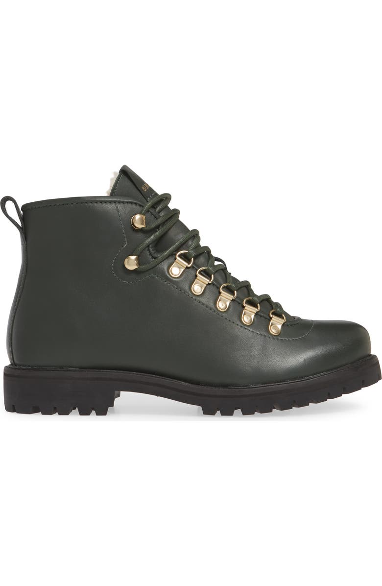 Blackstone SL81 Genuine Shearling Lined Hiking Boot, Alternate, color, Rosin Leather