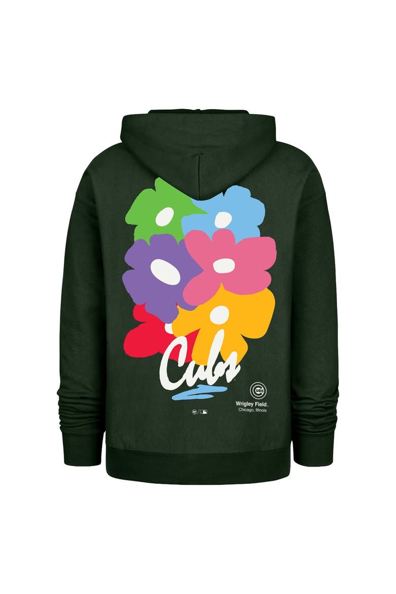 Men's '47  Dark Green Chicago Cubs Gallery Foundation Hoodie, Alternate, color, Dark Green
