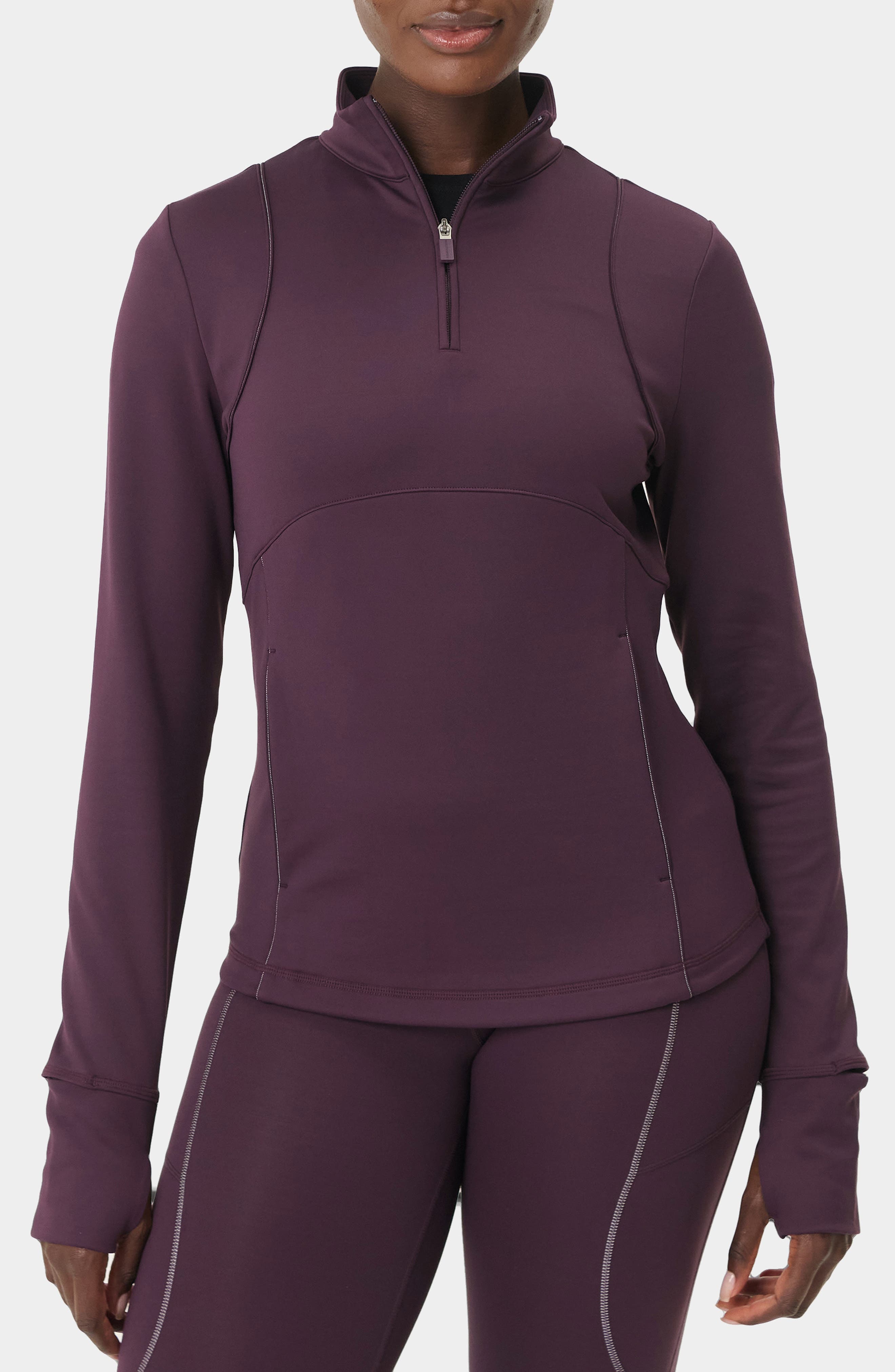 Sweaty Betty Therma Midlayer Half Zip Jacket