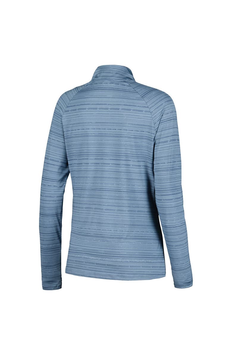adidas Women's adidas Navy/Blue THE PLAYERS Ultimate365 Raglan Quarter-Zip Top, Alternate, color, 