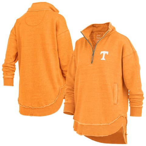 Women
s Pressbox Tennessee Orange Tennessee Volunteers Northfork Sojourn Poncho Quarter-Zip Sweatshirt