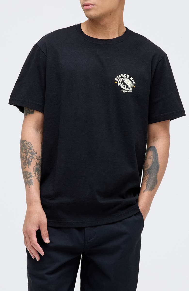 Stance Classic Prey Cotton Graphic T-Shirt, Main, color,