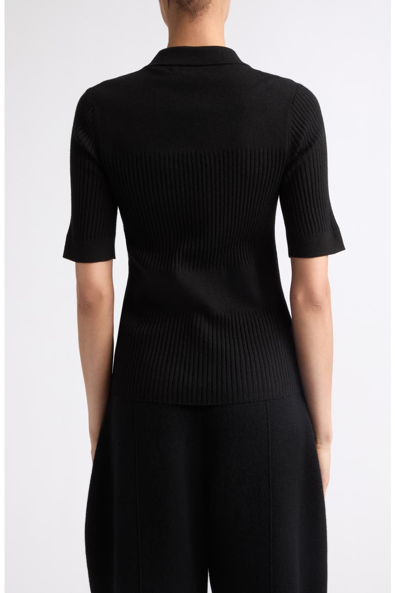 Malie Cashmere Pullover Sweater, Alternate, color, BLACK
