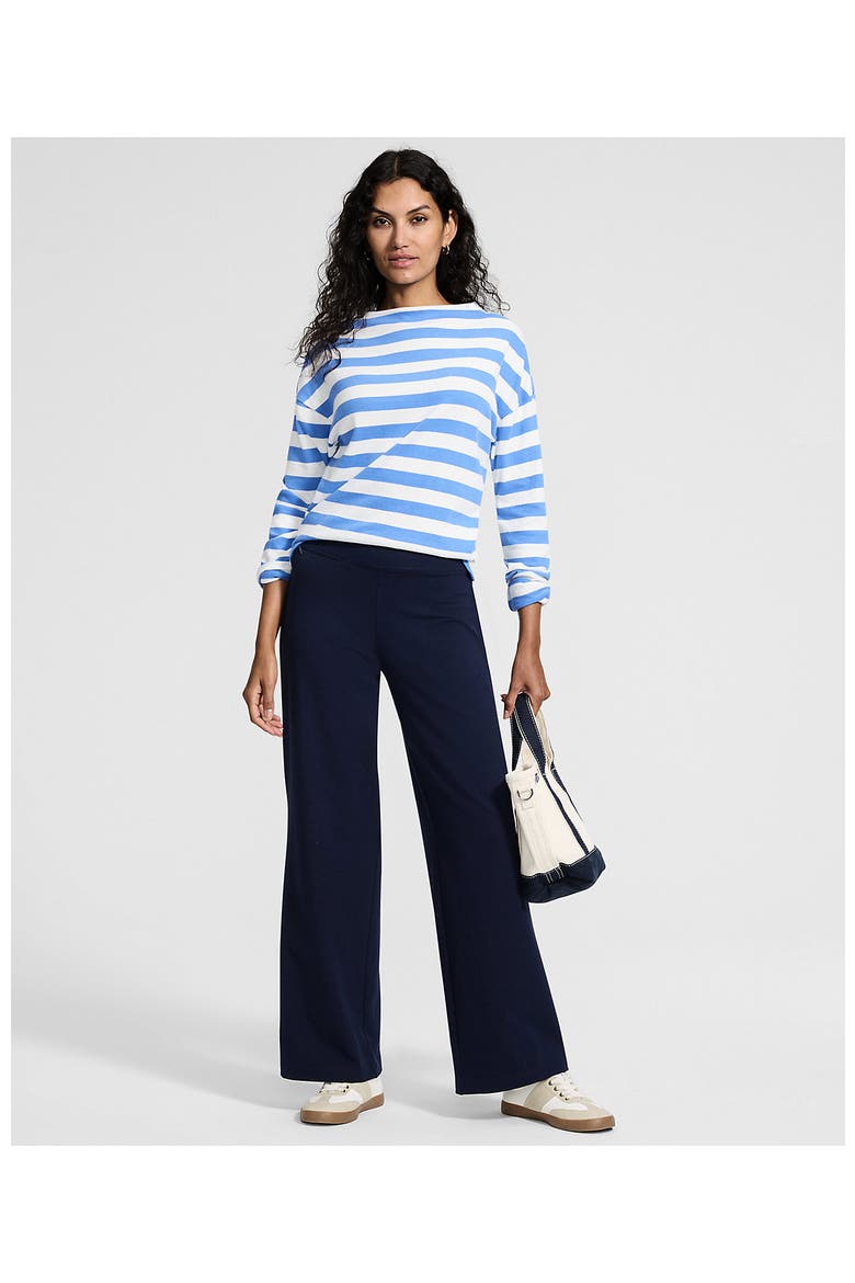 Starfish High Rise Wide Leg Pants, Alternate, color, Radiant Navy