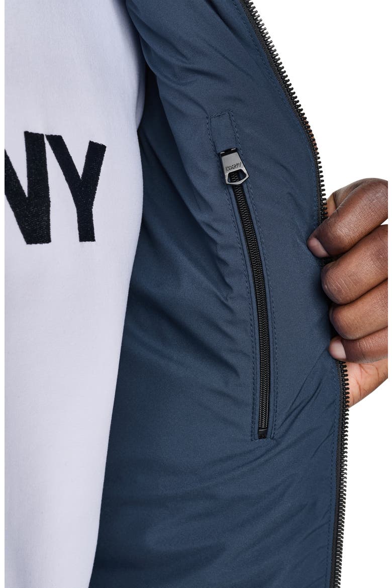 Stretch Puffer Jacket, Alternate, color, NAVY