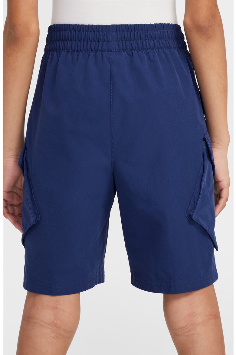 Kids' Sportswear City Utility Cargo Shorts, Alternate, color, MIDNIGHT NAVY/ BLACK