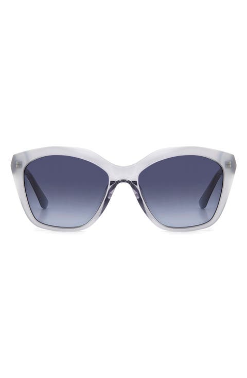 JU 634/G/S 55mm Gradient Cat Eye Sunglasses