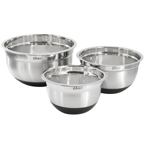 Oswalt 3 Piece Mixing Bowl Set with Non-Slip Bases