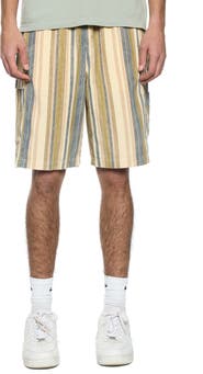 Round Two EZ Stripe Cotton Corduroy Shorts