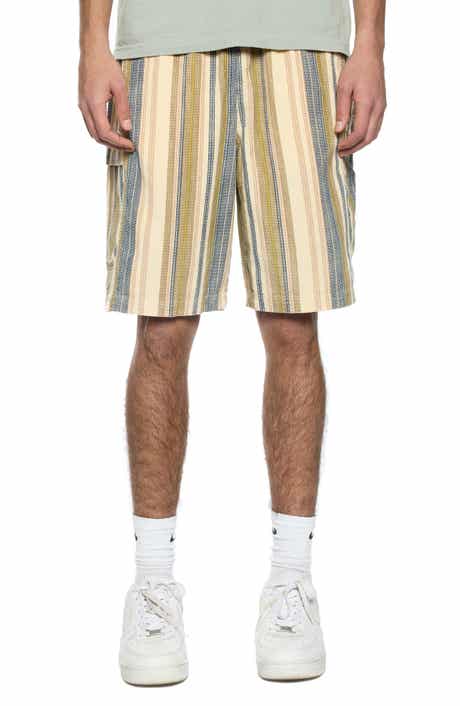 Round Two EZ Stripe Cotton Corduroy Shorts