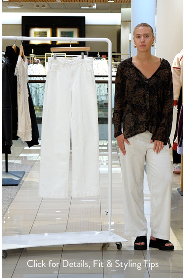 Scottie High Waist Wide Leg Jeans video